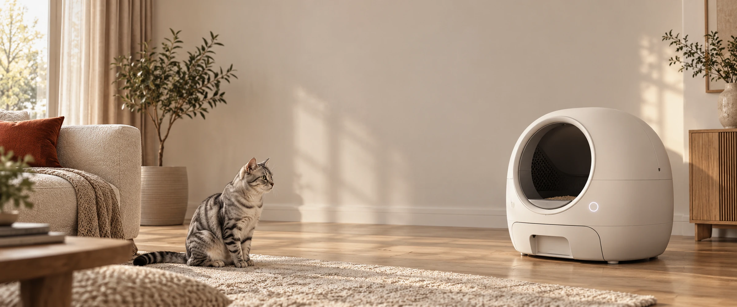 Akıllı Otomatik Kedi Tuvaleti