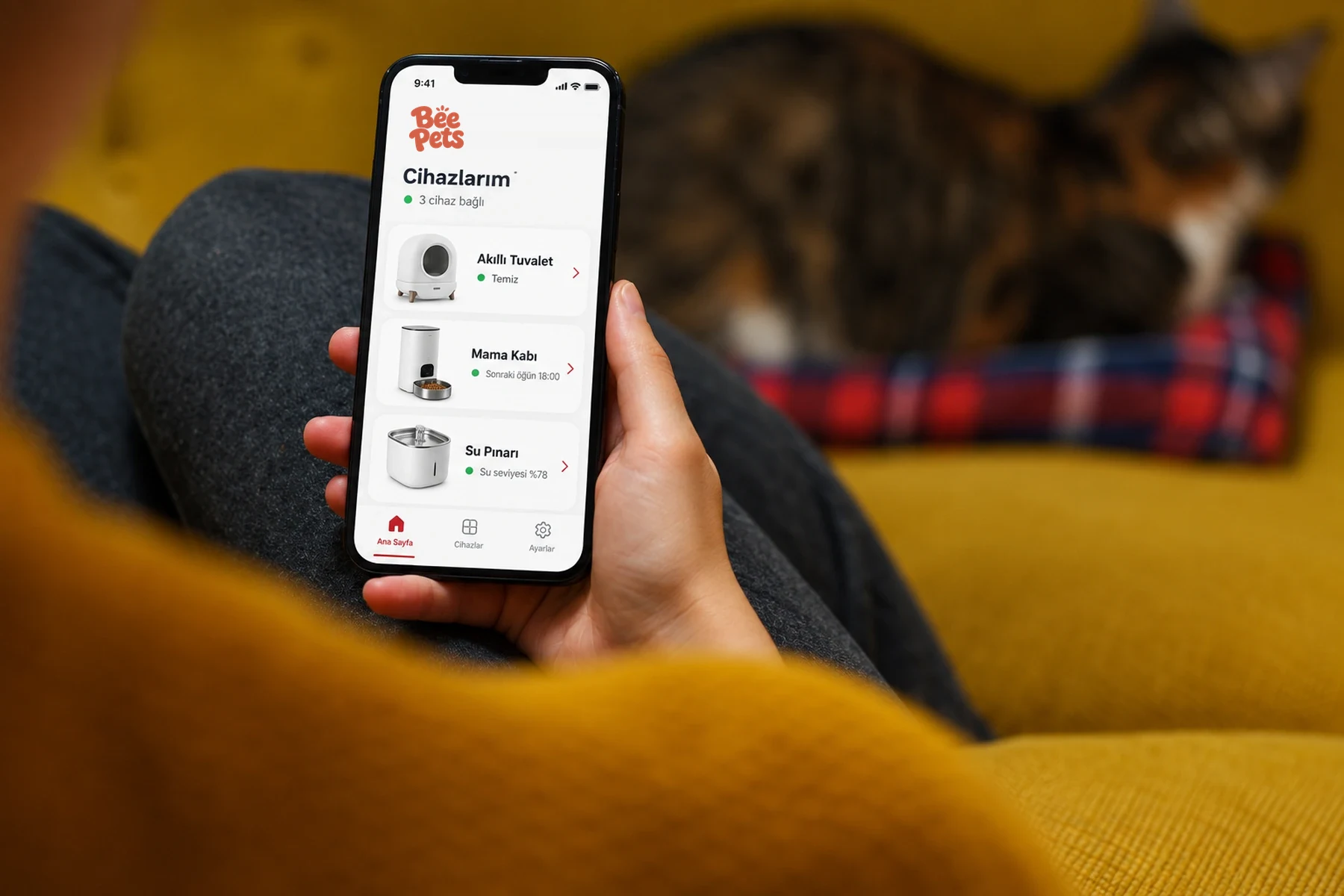 BeePets uygulaması