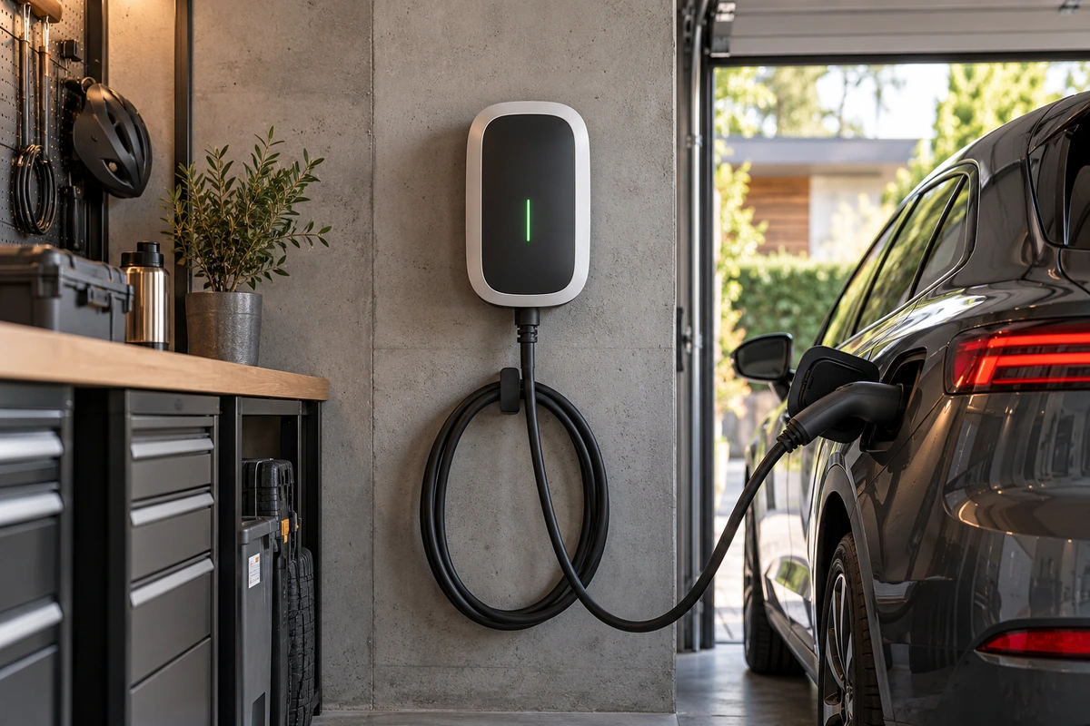 Ev tipi şarj istasyonları